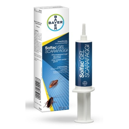 Bayer Solfac Gel Scarafaggi 20 g Bayer Solfac Gel Scarafaggi 20 g