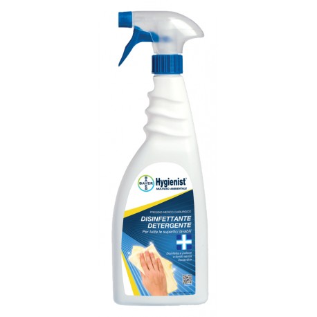 Bayer Hygienist Multiuso Ambientale Disinfettante detergente per superfici 750 ml