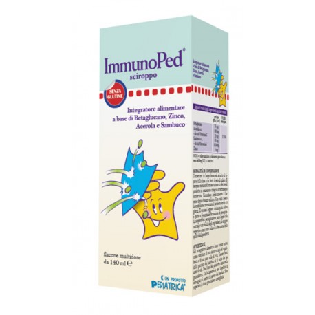 Pediatrica ImmunoPed Sciroppo Integratore difese immunitarie 140 ml