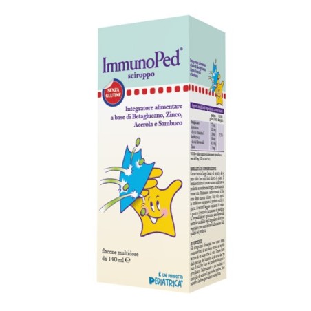 Pediatrica ImmunoPed Sciroppo Integratore difese immunitarie 140 ml Pediatrica ImmunoPed Sciroppo Integratore difese immunitarie 140 ml