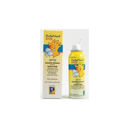 Pediatrica PediaNasal IPER Spray ipertonico per naso chiuso 100 ml Pediatrica PediaNasal IPER Spray ipertonico per naso chiuso 100 ml