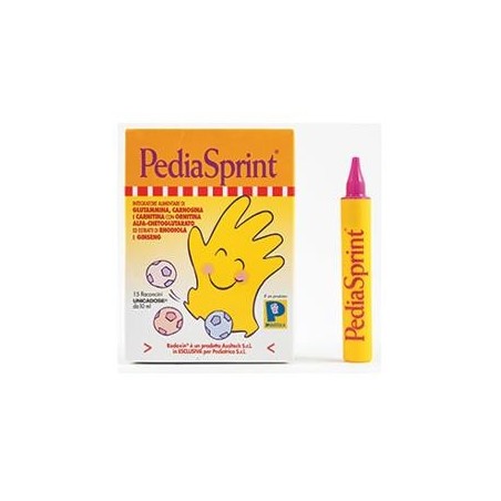 Pediatrica PediaSprint Integratore per stanchezza bambini 15 flaconcini Pediatrica PediaSprint Integratore per stanchezza bambini 15 flaconcini