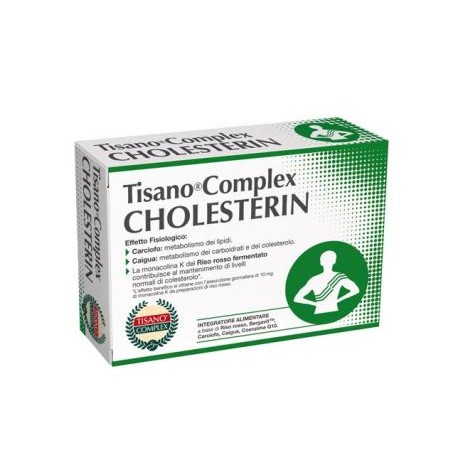 Tisano Complex Cholesterin integratore per il colesterolo 30 compresse