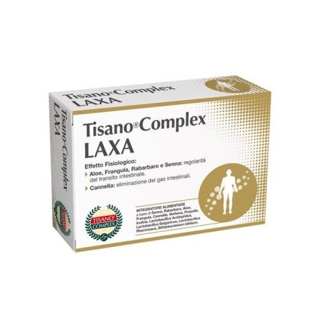 Gianluca Mech Tisano Complex Laxa integratore per il benessere intestinale 30 capsule