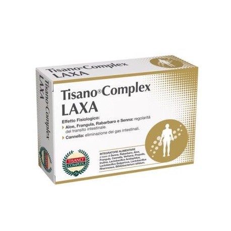 Gianluca Mech Tisano Complex Laxa integratore per il benessere intestinale 30 capsule