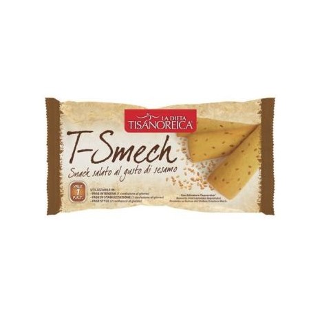 Tisanoreica T-Smech - Snack dietetico salato al sesamo 30 g Tisanoreica T-Smech - Snack dietetico salato al sesamo 30 g
