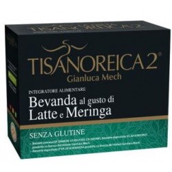 Gianluca Mech Tisanoreica 2 Bevanda al gusto di Latte e Meringa 4 buste da 28 g