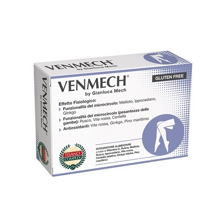 Ven Mech Tisano Complex - Integratore per gambe snelle e leggere 30 compresse