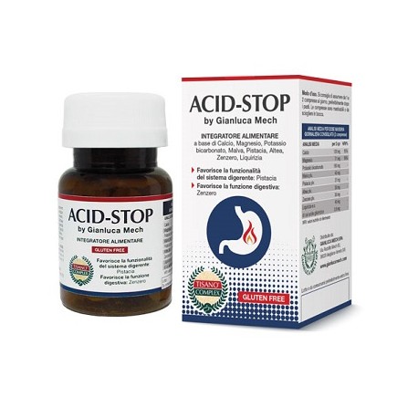 Gianluca Mech Tisano Complex Acid-Stop integratore digestivo 30 compresse