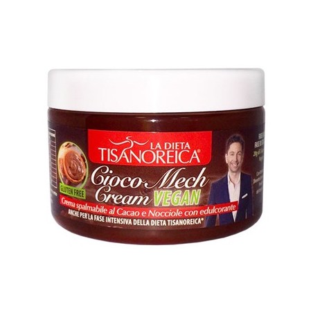 Gianluca Mech Tisanoreica CiocoMech Cream Vegan crema cacao e nocciola 100 g Gianluca Mech Tisanoreica CiocoMech Cream Vegan crema cacao e nocciola 100 g