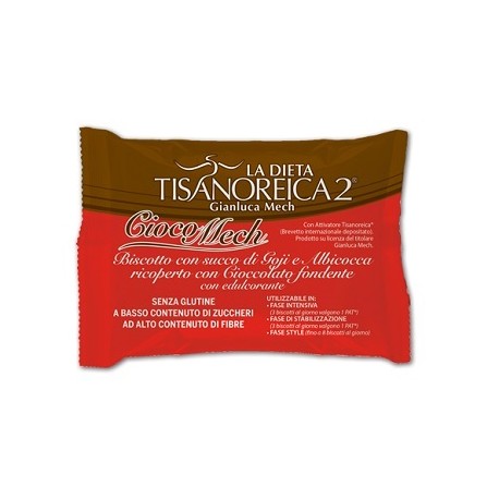 Gianluca Mech Tisanoreica 2 Ciocomech 9 Biscotti goji albicocca e cioccolato fondente