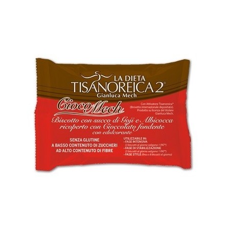 Gianluca Mech Tisanoreica 2 Ciocomech 9 Biscotti goji albicocca e cioccolato fondente Gianluca Mech Tisanoreica 2 Ciocomech 9 Biscotti goji albicocca e cioccolato fondente