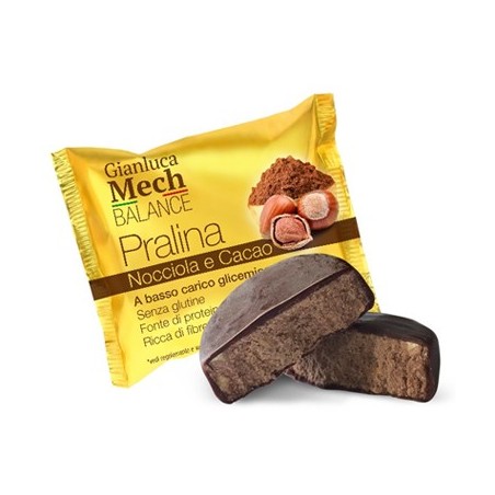 Tisanoreica Praline dietetiche alla nocciola e cacao ricoperte di cioccolato fondente 20 pezzi Tisanoreica Praline dietetiche alla nocciola e cacao ricoperte di cioccolato fondente 20 pezzi