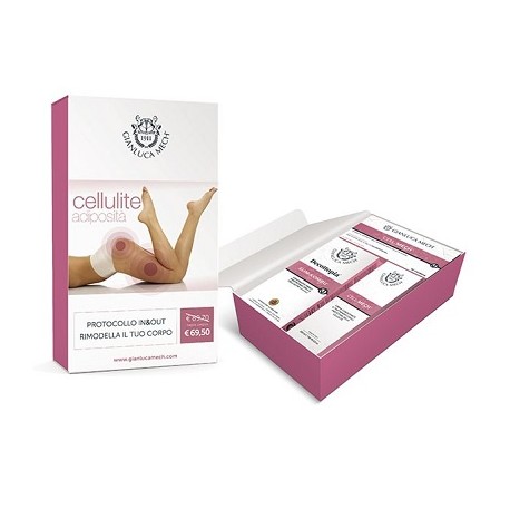 Gianluca Mech Kit Linea Cellulite 1 Slim Kombu 500 ml + Cell Mech integratore 30 compresse + crema 200 ml Gianluca Mech Kit Linea Cellulite 1 Slim Kombu 500 ml + Cell Mech integratore 30 compresse + crema 200 ml