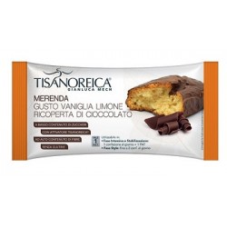 Tisanoreica Merenda dietetica gusto vaniglia ricoperta di cioccolato 50 g