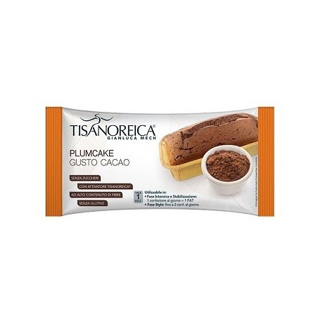 Tisanoreica Plum Cake dietetico al cacao 50 g Tisanoreica Plum Cake dietetico al cacao 50 g