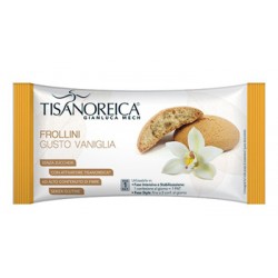 Tisanoreica Frollini Vaniglia - Biscotti dietetici senza glutine e senza zucchero 50 g