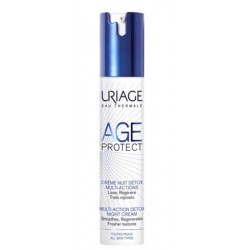 Uriage Age Protect Crema notte viso detox multi azione tonificante antirughe 40 ml
