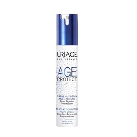 Uriage Age Protect Crema notte viso detox multi azione tonificante antirughe 40 ml Uriage Age Protect Crema notte viso detox multi azione tonificante antirughe 40 ml