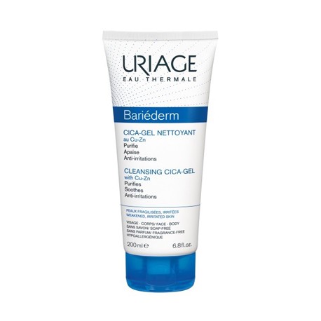 Uriage Bariederm Cica Gel detergente lenitivo anti irritazioni viso corpo 200 ml