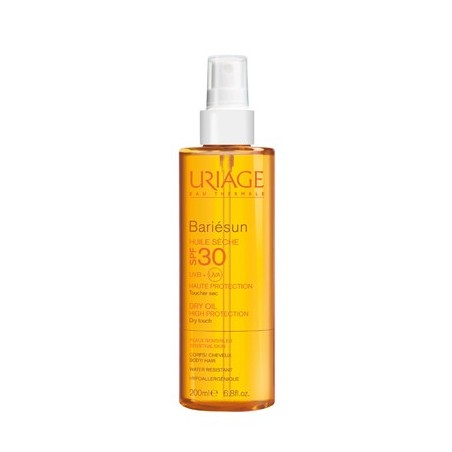 Uriage Bariésun Olio secco protettivo SPF30 esaltante dell'abbronzatura 200 ml Uriage Bariésun Olio secco protettivo SPF30 esaltante dell'abbronzatura 200 ml
