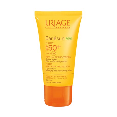 Uriage Bariésun SPF50+ Mat Fluido protezione solare opacizzante 50 ml