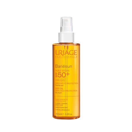 Uriage Bariésun SPF50+ Olio secco idratante protezione solare 200 ml