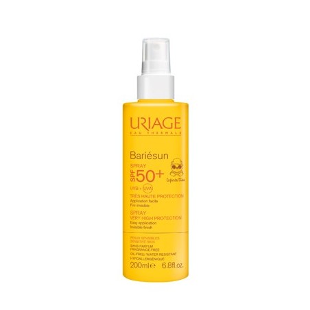 Uriage Bariésun SPF50+ Protezione solare per bambini spray 200 ml Uriage Bariésun SPF50+ Protezione solare per bambini spray 200 ml