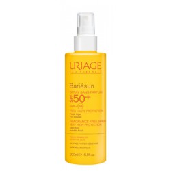 Uriage Bariésun SPF50+ Protezione solare senza profumo spray 200 ml