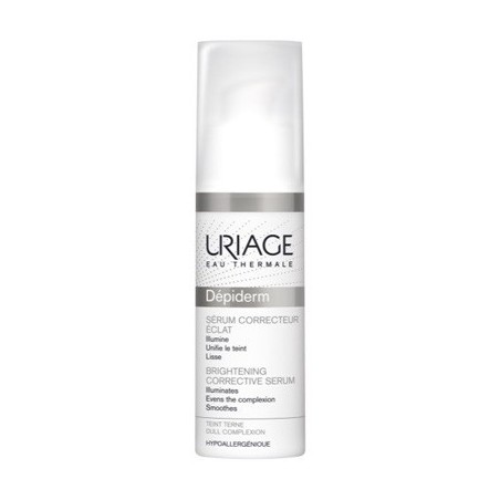Uriage Dépiderm Siero viso correttivo schiarente illuminante anti macchie 30 ml Uriage Dépiderm Siero viso correttivo schiarente illuminante anti macchie 30 ml
