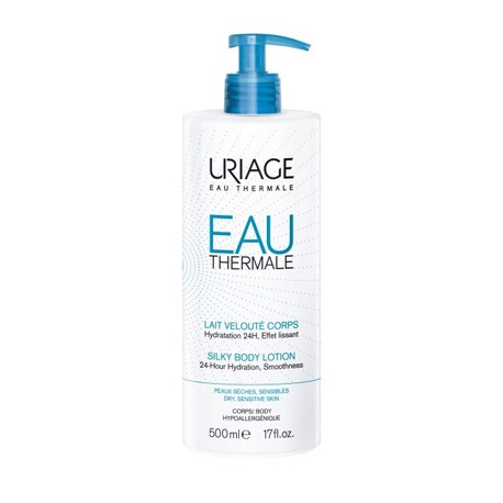 Uriage Eau Thermale Latte corpo fluido vellutante pelle secca 500 ml