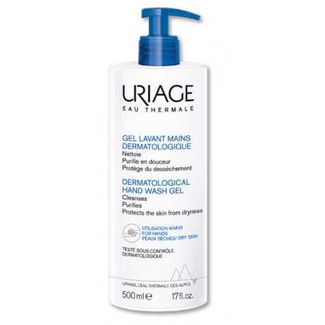 Uriage Gel detergente mani dermatologico fresco e delicato 500 ml