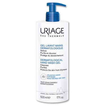 Uriage Gel detergente mani dermatologico fresco e delicato 500 ml Uriage Gel detergente mani dermatologico fresco e delicato 500 ml