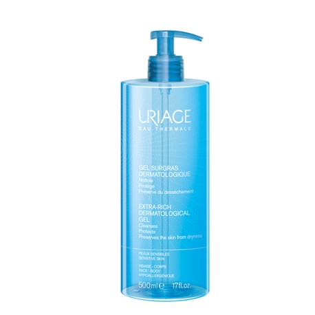 Uriage Gel Surgras detergente corpo delicato idratante 500 ml