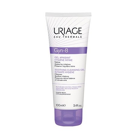 Uriage Gyn-8 Gel intimo detergente lenitivo riequilibrante 100 ml Uriage Gyn-8 Gel intimo detergente lenitivo riequilibrante 100 ml