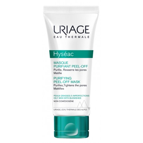 Uriage Hyséac Maschera Peel Off pelle grassa a tendenza acneica 50 ml
