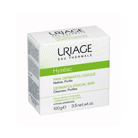 Uriage Hyséac Pane dermatologico purificante detergente viso pelle grassa 100 g Uriage Hyséac Pane dermatologico purificante detergente viso pelle grassa 100 g