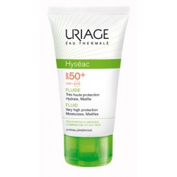 Uriage Hyséac SPF 50+ Fluido viso cute mista o grassa 50 ml