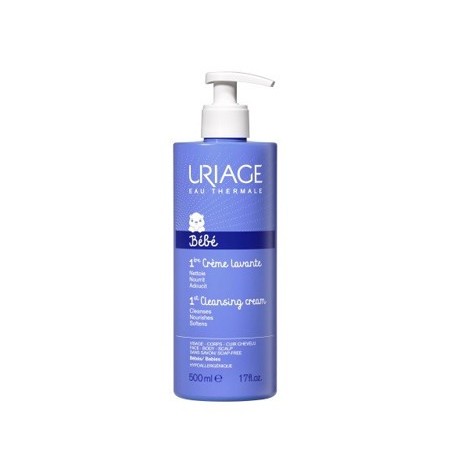 Uriage Bébé 1ère Crème lavante detergente per bambini profumato idratante 500 ml Uriage Bébé 1ère Crème lavante detergente per bambini profumato idratante 500 ml