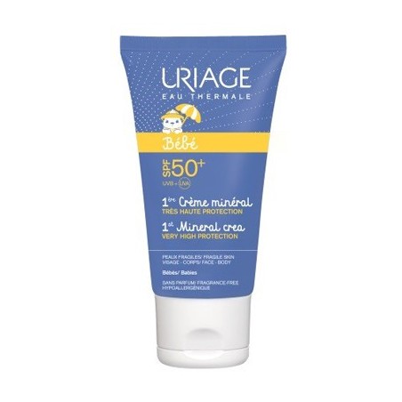 Bébé 1ère Crème Minéral SPF50+ Crema solare protettiva per bambini 50 ml Bébé 1ère Crème Minéral SPF50+ Crema solare protettiva per bambini 50 ml