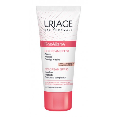 Uriage Roseliane CC Cream Crema correttiva per rossori da rosacea e couperose 40 ml