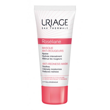 Uriage Roseliane Maschera anti arrossamento per pelle sensibile e reattiva 40 ml