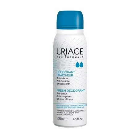 Uriage Deo Fresh Spray - Deodorante spray antiodore e antitraspirante 125 ml Uriage Deo Fresh Spray - Deodorante spray antiodore e antitraspirante 125 ml