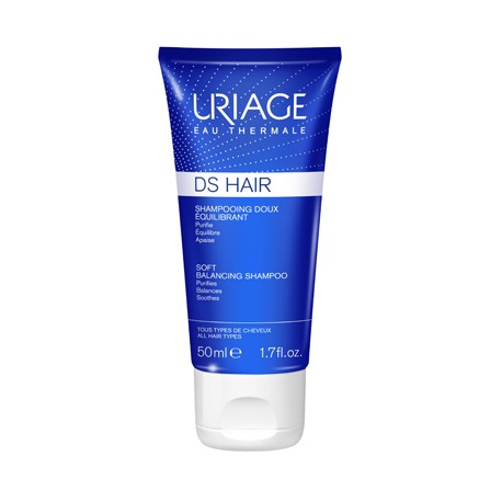 Uriage DS Hair Shampoo delicato riequilibrante e purificante per capelli 50 ml