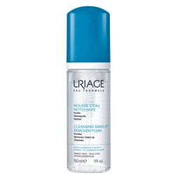 Uriage Mousse detergente struccante viso e occhi delicato 150 ml