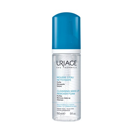 Uriage Mousse detergente struccante viso e occhi delicato 150 ml