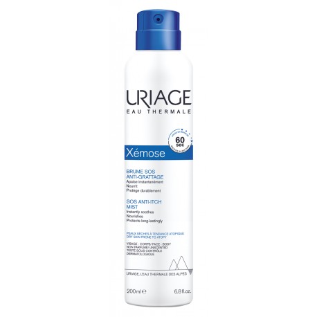 Uriage Xémose Spray SOS anti prurito per viso e corpo 200 ml