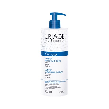 Uriage Xemose Syndet - Detergente corpo delicato per pelle secca e a tendenza atopica 500 ml