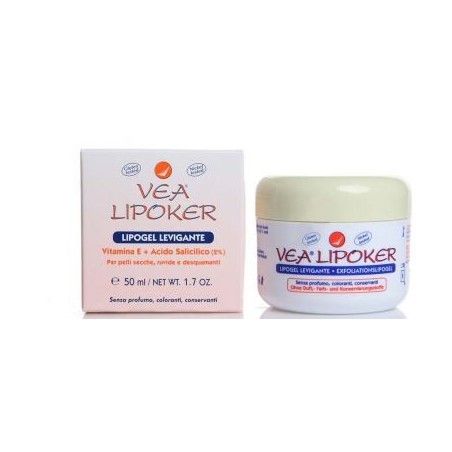 Vea Lipoker Lipogel levigante per pelle molto secca e squamata 50 ml Vea Lipoker Lipogel levigante per pelle molto secca e squamata 50 ml