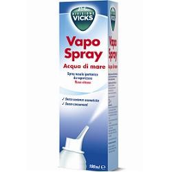 Vicks Vapospray Acqua di Mare - Spray ipertonico per lavaggi nasali 100 ml